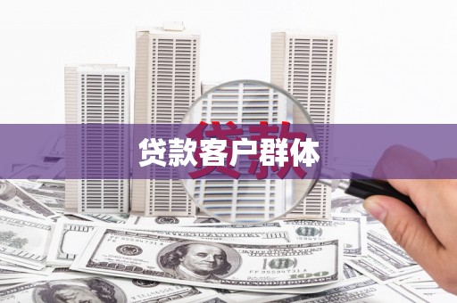 鸡泽贷款客户群体