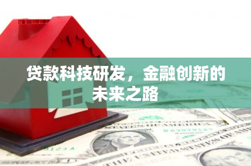 鸡泽贷款科技研发，金融创新的未来之路