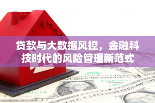 鸡泽贷款与大数据风控，金融科技时代的风险管理新范式