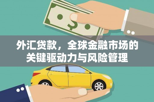 鸡泽外汇贷款，全球金融市场的关键驱动力与风险管理