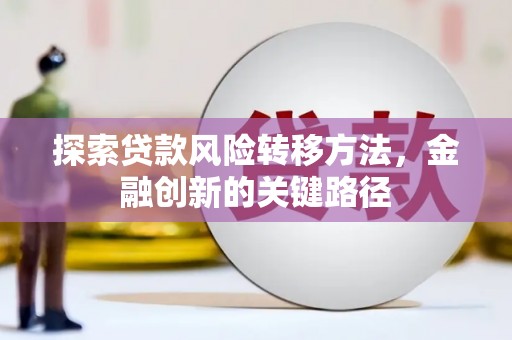 鸡泽探索贷款风险转移方法，金融创新的关键路径