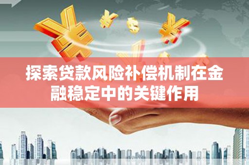 鸡泽探索贷款风险补偿机制在金融稳定中的关键作用