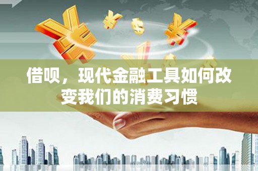 鸡泽借呗，现代金融工具如何改变我们的消费习惯