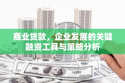 鸡泽商业贷款，企业发展的关键融资工具与策略分析