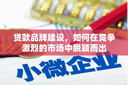 鸡泽贷款品牌建设，如何在竞争激烈的市场中脱颖而出