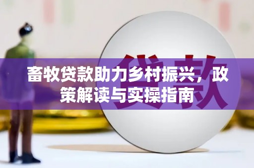 鸡泽畜牧贷款助力乡村振兴，政策解读与实操指南
