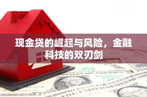 鸡泽现金贷的崛起与风险，金融科技的双刃剑