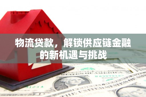 鸡泽物流贷款，解锁供应链金融的新机遇与挑战