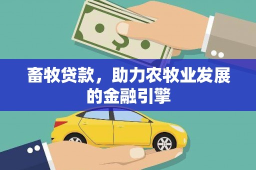鸡泽畜牧贷款，助力农牧业发展的金融引擎