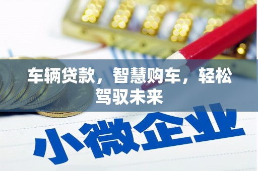 鸡泽车辆贷款，智慧购车，轻松驾驭未来