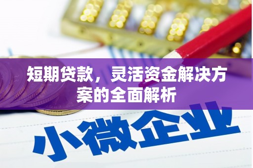 鸡泽短期贷款，灵活资金解决方案的全面解析