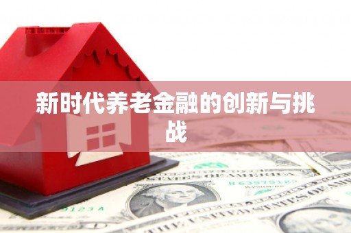 鸡泽新时代养老金融的创新与挑战