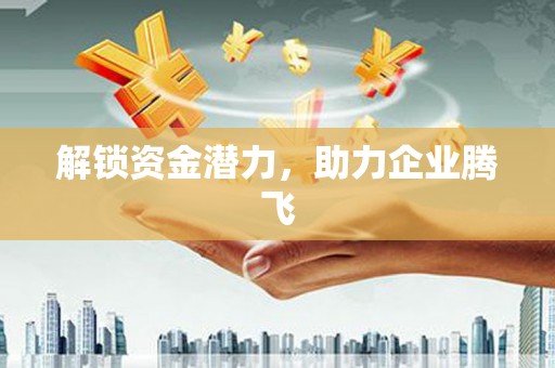 鸡泽解锁资金潜力，助力企业腾飞