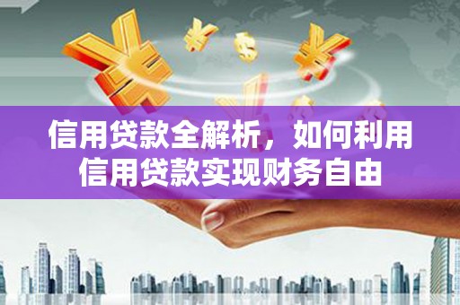 鸡泽信用贷款全解析，如何利用信用贷款实现财务自由